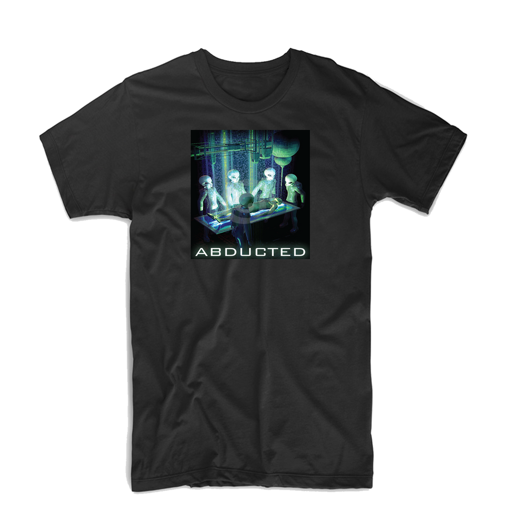 "Abducted" T Shirt (Black/Blue/Dark Green)