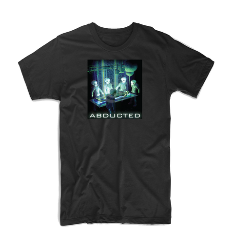 "Abducted" T Shirt (Black/Blue/Dark Green)