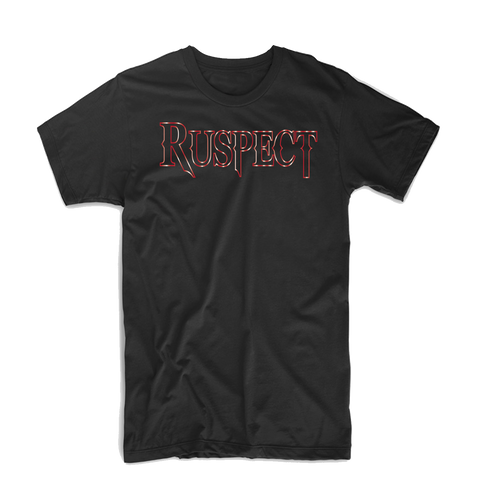 Ruspect "Original" T Shirt (Black/Burgundy)