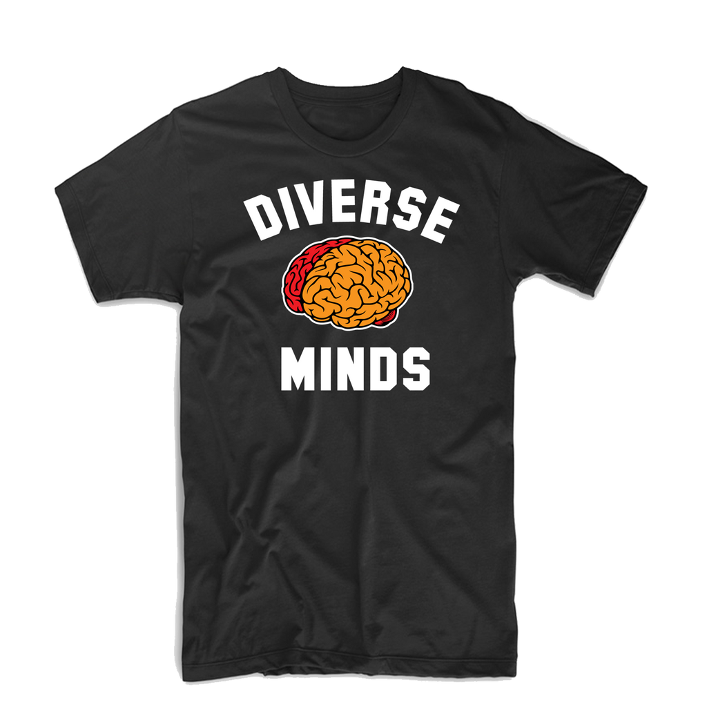 Diverse Minds Team T Shirt (Red/Orange)