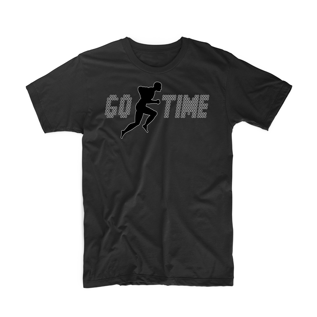 Go Time "Men's Workout" T Shirt (Black/Black)