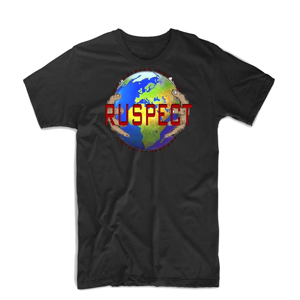 Ruspect "World" T Shirt (White/Black/Red/Blue/Green)